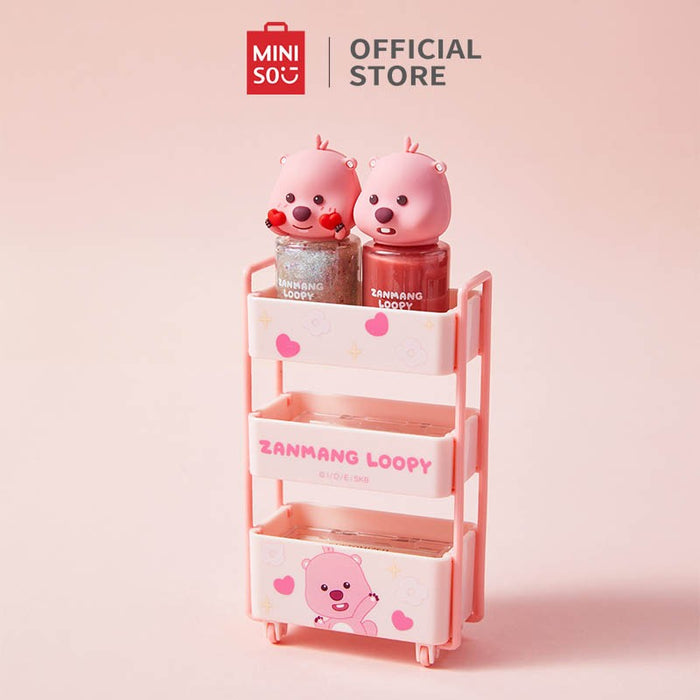 Miniso Zanmang Loopy Collection 3 Tier Rolling Cart