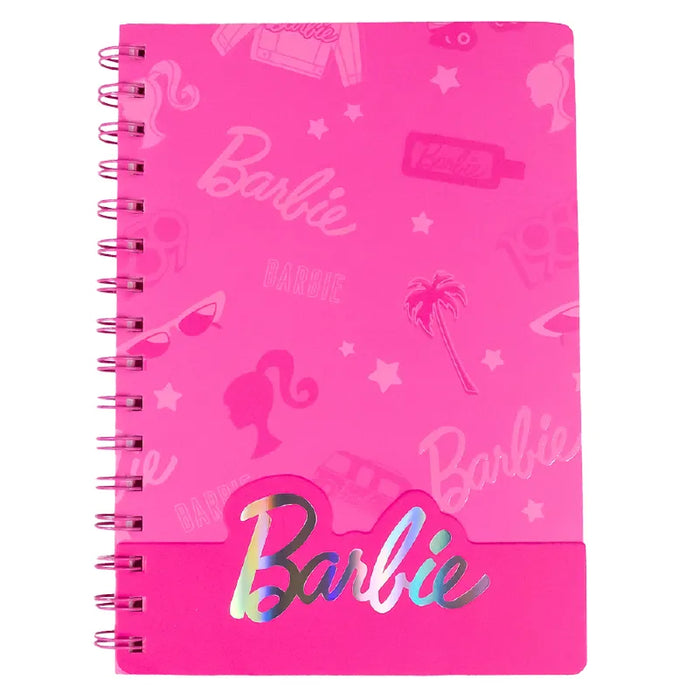 Miniso Barbie Collection A5 Big Wire-bound Book (2 Assorted Models)