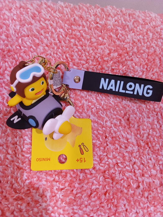 Miniso Nailoong Pilot Keychain